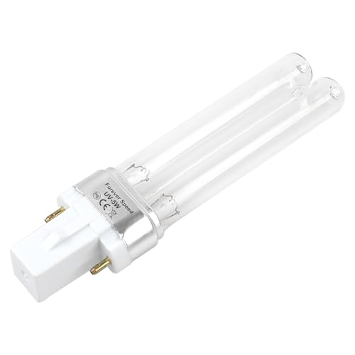 Forever Speed UVC Ersatzlampe Ersatzröhre UV Leuchtmittel Röhre für UVC Gerät(5Watt G23) von Forever Speed