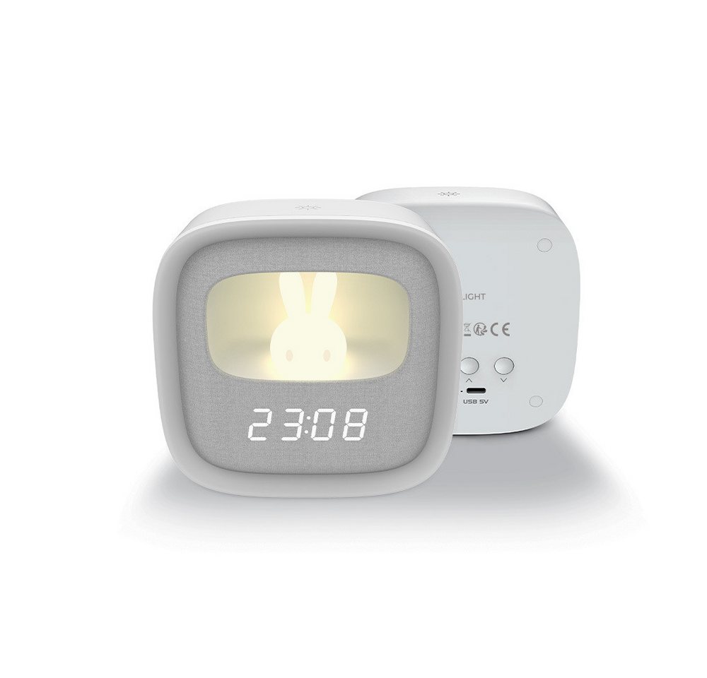 Forever Wecker Wecker mit LED-Hase-Nachtlicht quadratisch Alarmfunkion LED-Display mit Uhrzeit- und Alarmfunktion Forever Wecker Wecker mit LED-Hase-Nachtlicht quadratisch Alarmfunkion LED-Display mit Uhrzeit- und Alarmfunktion von Forever