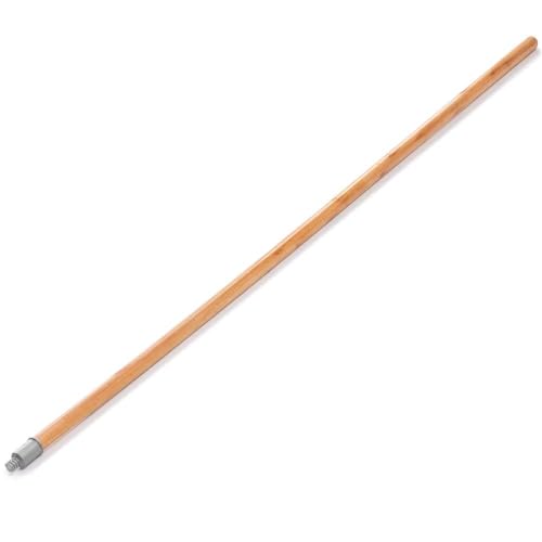 Forgast Besenstiel | Bürstenstab Stick | Holz | Länge 152 cm | Zur Reinigung von Pizzaöfen | Einschraubspitze | Robust und ökologisch | Liegt gut in der Hand von Forgast