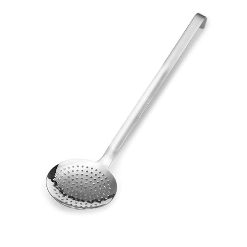 Forgast Edelstahl Schlitzlöffel | ⌀14cm | Abschäumerlöffel | Abseihlöffel | Edelstahlsieb | Metallsieb | Kochskimmer | Küchenskimmer | Sieblöffel | Skimmerlöffel | Skimmer zum Kochen Forgast Edelstahl Schlitzlöffel | ⌀14cm | Abschäumerlöffel | Abseihlöffel | Edelstahlsieb | Metallsieb | Kochskimmer | Küchenskimmer | Sieblöffel | Skimmerlöffel | Skimmer zum Kochen von Forgast