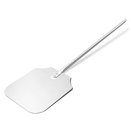 Forgast Gastro Pizzaschaufel aus Aluminium | 92cm Gesamtlänge | Pizzaheber | Pizzawender | Pizzaschieber von Forgast