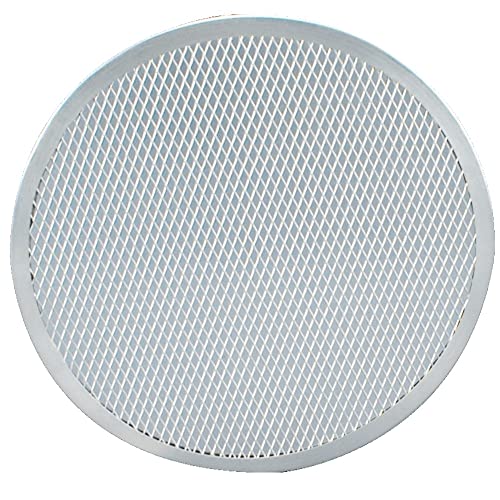 Forgast Pizzaofenform | Ø46cm | Aluminium | Pizza-Screen | Pizzablech mit Gitterstruktur | Silber | Ideal für gleichmäßiges Pizza-Backen Forgast Pizzaofenform | Ø46cm | Aluminium | Pizza-Screen | Pizzablech mit Gitterstruktur | Silber | Ideal für gleichmäßiges Pizza-Backen von Forgast
