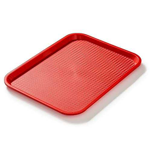 Forgast Serviertablett | 30x40cm | Tablett | Temperaturbeständig bis 80°C | Fastfood | Polypropylen | Mittel | Rot Forgast Serviertablett | 30x40cm | Tablett | Temperaturbeständig bis 80°C | Fastfood | Polypropylen | Mittel | Rot von Forgast