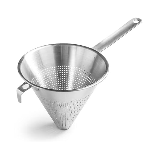 Forgast Sieb | chinesische Küche | konisch | Durchlauf | Sauce | Filtration Sieb | Abtropfgestell | Edelstahl Forgast Sieb | chinesische Küche | konisch | Durchlauf | Sauce | Filtration Sieb | Abtropfgestell | Edelstahl von Forgast