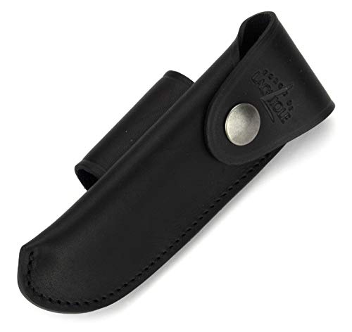 Forge de Laguiole B3N - Gürteletui aus schwarzem Leder für EIN Laguiole Taschenmesser 11/12 cm von Forge De Laguiole