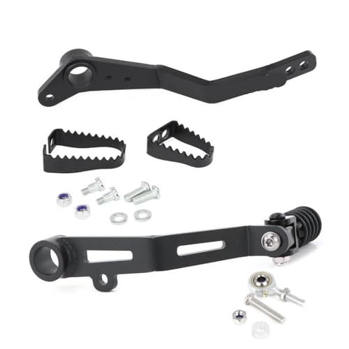 ForgeCore GSX-8S GSX800 GSX8S GSX 8S Motorrad-Zahnradschalthebel-Schalthebel-Fußbrems-Pedalhebel-Falt-Ersatzteil kompatibel mit 2023 2024 2025 Modelle(Full set) von ForgeCore