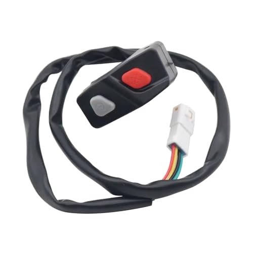 Motorradhorn -Scheinwerferschalter Startknopf kompatibel mit EXC 300 EXC XC XC W Exc f Six SXF 125 150 200 250 350 450 500 660 625 690 950 Modelle Universal Fit(Right Switch) von ForgeCore