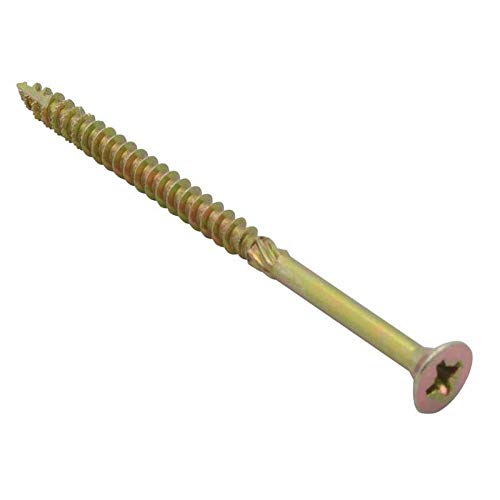 Forgefix ForSPE5100Y Spectre Advanced Mehrzweck-Holzschrauben, 100 Stück, 5,0 x 100 mm Befestigungen Forgefix ForSPE5100Y Spectre Advanced Mehrzweck-Holzschrauben, 100 Stück, 5,0 x 100 mm Befestigungen von Forgefix
