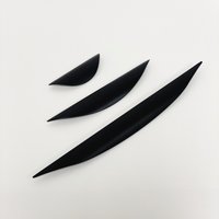 Luna Möbel Knäufe - Matt Schwarzer Schubladenknauf Möbelknauf von ForgeHardwareStudio