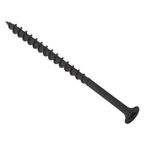 Bargainscrews - Trockenwand Schrauben Schwarz Phosphat Grobgewinde - Packung zu 200 stück - 3.5 x 25 mm Bargainscrews - Trockenwand Schrauben Schwarz Phosphat Grobgewinde - Packung zu 200 stück - 3.5 x 25 mm von Forgefix
