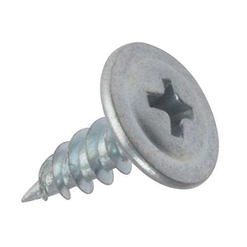 Forgefix DWSWH13 FORDWSWH13-TB Drywall Screw Wafer Head TFT ZP 4.2 x 13mm Bulk 1000, Multicoloured, 4.2 x 13 mm, Stück von Forgefix