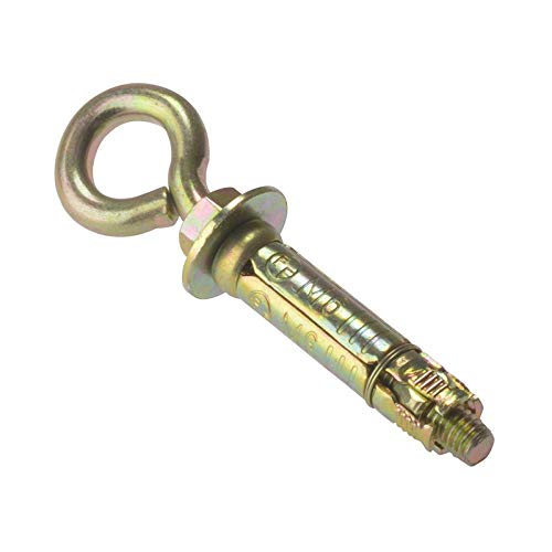 Forgefix EYE6 M Augbolzen M6 Mauerwerk Verankert Eye Bolt – Zink Gelb Passiviert Forgefix EYE6 M Augbolzen M6 Mauerwerk Verankert Eye Bolt – Zink Gelb Passiviert von Forgefix