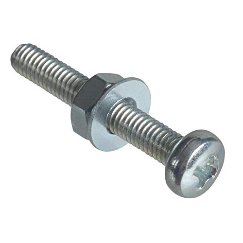 Forgefix FORFPMSPH320 Maschinenschraube, Pozidriv-Flachkopf, ZP, M3 x 20 mm, Forge P von Forgefix