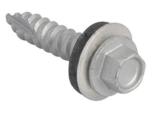 Forgefix FORTFHT6332 Sechskantschraube von TechFast 6,3 x 32 mm, 100 Stück von Forgefix