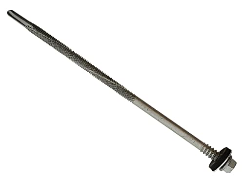 TechFast Schwerlast-Verbundblech auf Stahldachungsschrauben, 5,5 x 150 mm, Elementech, 100 Stück TechFast Schwerlast-Verbundblech auf Stahldachungsschrauben, 5,5 x 150 mm, Elementech, 100 Stück von Forgefix