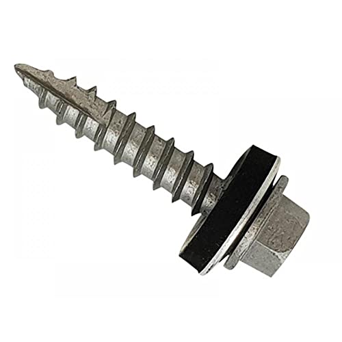 TechFast Blech-zu-Holz-Dachschrauben, 6,3 x 25 mm, Elementech, 100 Stück von Forgefix