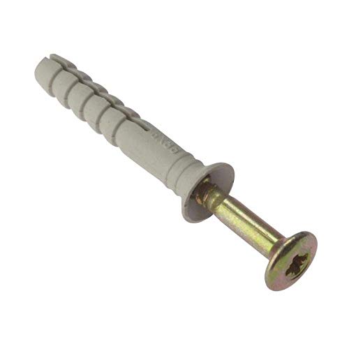 Forgefix HF8120M Hammer Schraube Pozi Kopf mit Nylon Dübel von Forgefix