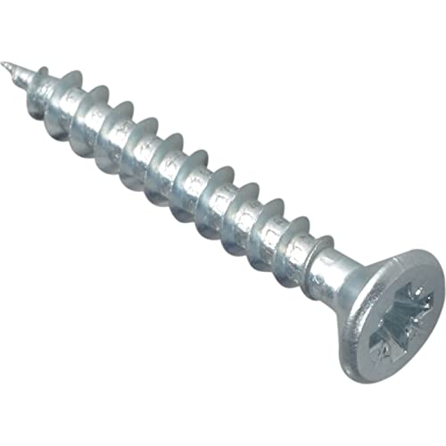 Forgefix Mehrzweck-Pozi Schraube CSK ST ZP 4,0 x 30 mm Forge Pack 30 von Forgefix