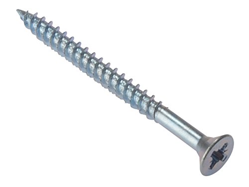 Forgefix Screw Pozi CSK ZP 1 1/4x8 Box 200 CSK1148ZP von Forgefix