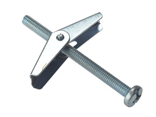 Forgefix TOG350M FORTOG350M Gipskartonfeder M3x50mm 10 Stück, Silber, M3 x 50mm von Forgefix