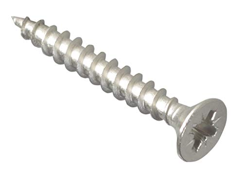 Multi-Purpose Pozi Compatible Screw CSK ST S/Steel 4.0 x 30mm Forge Pack 30 von Forgefix