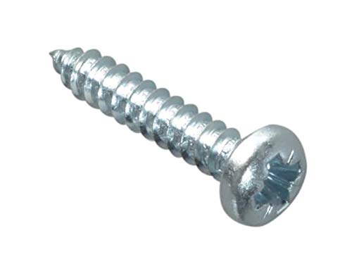 Self-Tapping Screw Pozi Compatible Pan Head ZP 3/4in x 6 ForgePack 40 von Forgefix