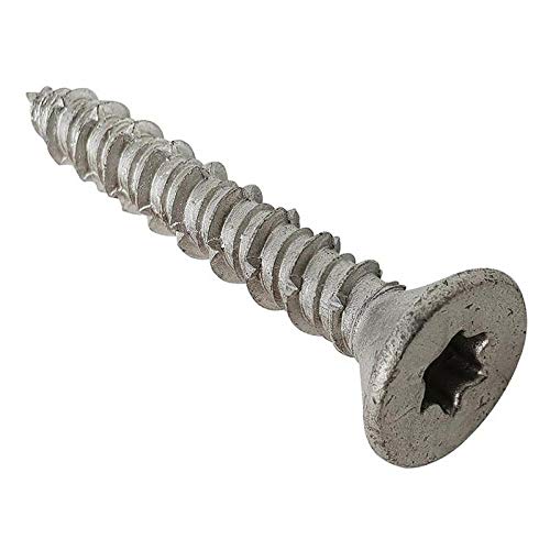 TechFast Masonry Screw TORX® Compatible CSK 6.3 x 45mm (Box 100) von Forgefix