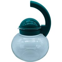 Glas Teekessel Guzzini Focus Wasserkocher Mit Grünem Kunststoffgriff Und Deckel Postmodern Design Herd Top Kochen Wasser von ForgetMeNotsCA