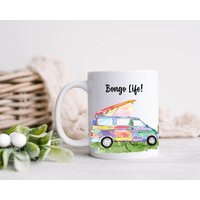 Campervan Tasse, Camping Geschenke, Bongo Camper Life Mug, Geschenk, Geschenk Für von Forgetmeknotwales