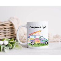 Campervan Tasse, Camping Geschenke, Bongo Camper Life Mug, Geschenk, Geschenk Für von Forgetmeknotwales