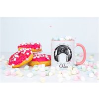 Gamer Girl Tasse, Personalisierte Pink Controller von Forgetmeknotwales