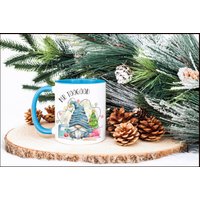 Lehrer Geschenk, Personalisierte Gonk Tasse, Wichtel Tasse Set Geschenk Für Sie, Männliche Geheimer Weihnachtsmann von Forgetmeknotwales