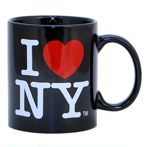 I Love NY Black 11oz. Mug! by Forgot My Souvenirs von City-Souvenirs