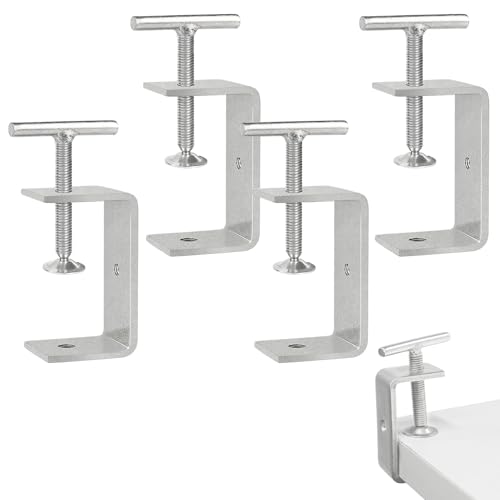 Forhandy 4 Stück C Klemme 65mm C Klemme Edelstahl, Verstellbare Klemmbereich ist 5-52mm, Trägerklemme Klemmschraube für Holzarbeiten Schweißen Forhandy 4 Stück C Klemme 65mm C Klemme Edelstahl, Verstellbare Klemmbereich ist 5-52mm, Trägerklemme Klemmschraube für Holzarbeiten Schweißen von Forhandy