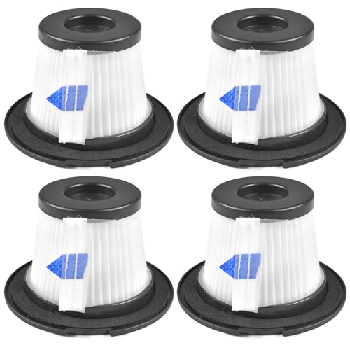 Staubsauger-Ersatzfilter,Filterteile austauschen,4Pcs Universeller Vakuumfilter,Partikel-Luftfilter,Handstaubsauger Filter,Vakuumfilterset,Schnurloser staubsauger filter zubehör von Forhome