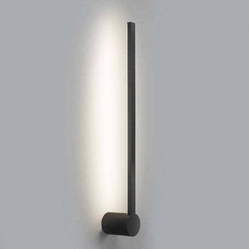 Forlight LED-Bad-Wandlampe Passeggio Nova, 60 cm, schwarz von Forlight