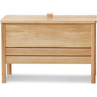 Bank A Line Storage oiled oak 68 cm L von Form & Refine