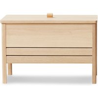 Bank A Line Storage white oiled oak 68 cm L von Form & Refine