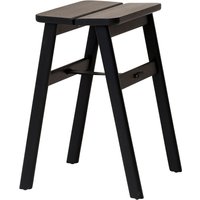 Form & Refine - Angle Hocker, Eiche schwarz von Form & Refine