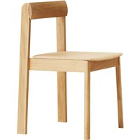 Form & Refine - Blueprint Stuhl, Eiche weiß pigmentiert von Form & Refine