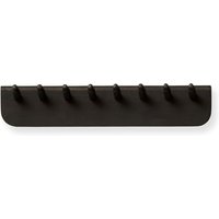 Form & Refine - Echo Garderobenleiste, L 40 cm, Eiche schwarz gebeizt von Form & Refine