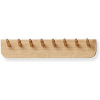 Form & Refine - Echo Garderobenleiste, L 40 cm, Eiche weiß pigmentiert von Form & Refine