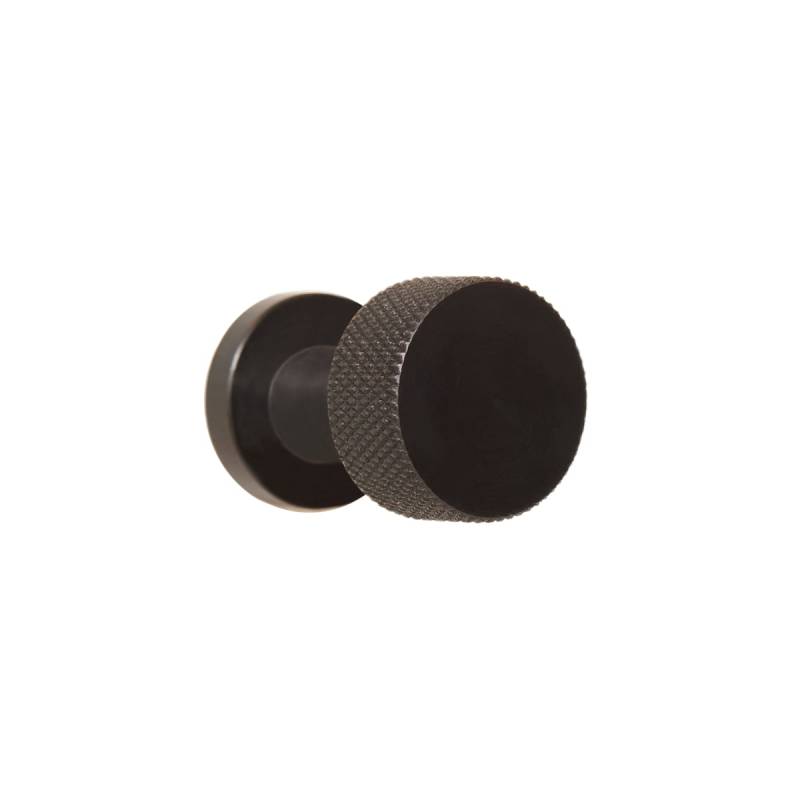 Form & Refine Haken Wandhalter Garderobenhaken Angle Hocker Schwarz 2 Cm B-Ware von Form & Refine