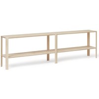 Form & Refine - Leaf Regal, 2 x 2, Weißeiche von Form & Refine