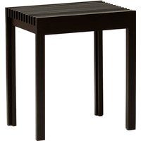 Form & Refine - Lightweight Hocker, Eiche schwarz gebeizt von Form & Refine
