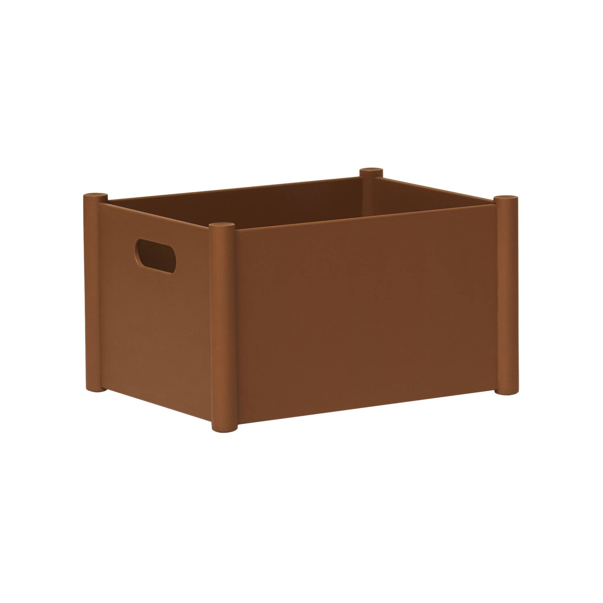 Form & Refine - Pillar Aufbewahrungsbox M - tonbraun/LxBxH 36,6x28,8x21cm/maximale Traglast 15kg von Form & Refine