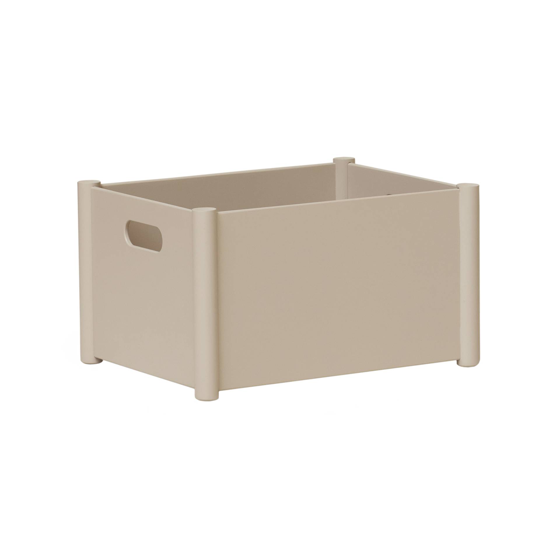 Form & Refine - Pillar Aufbewahrungsbox M - warmes grau/LxBxH 36,6x28,8x21cm/maximale Traglast 15kg von Form & Refine