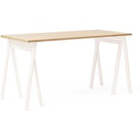 Tischplatte Linear white oiled oak 125 x 68 cm von Form & Refine