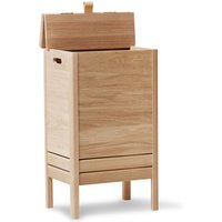 Wäschebox A Line Laundry white oiled oak von Form & Refine