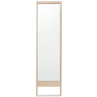 Wandspiegel A Line white oiled oak von Form & Refine